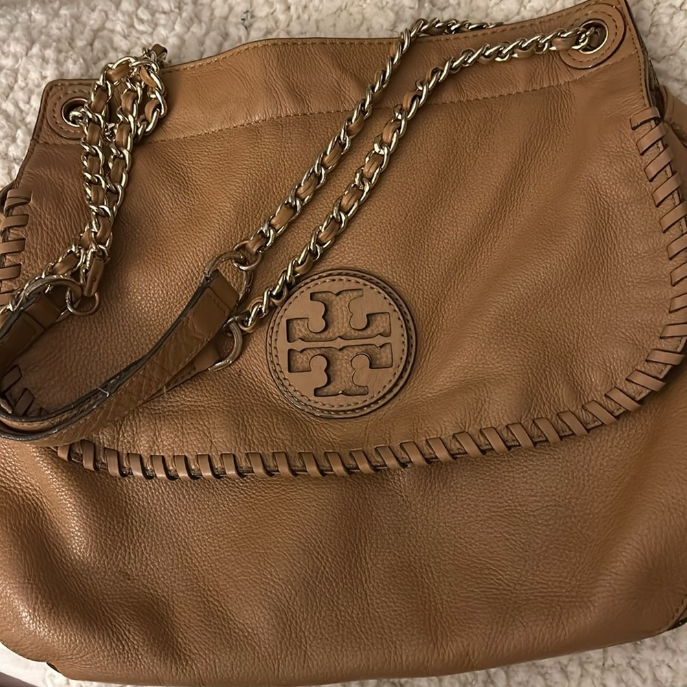 Tory Burch bag - pebbled leather